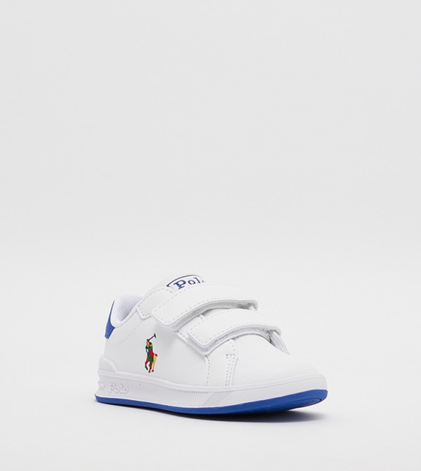 Kids ralph lauren on sale trainers