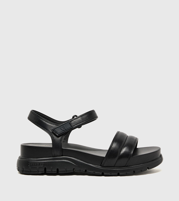 ZG Ankle Strap Wedge Sandals