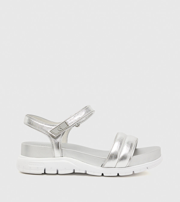 ZG Ankle Strap Wedge Sandals