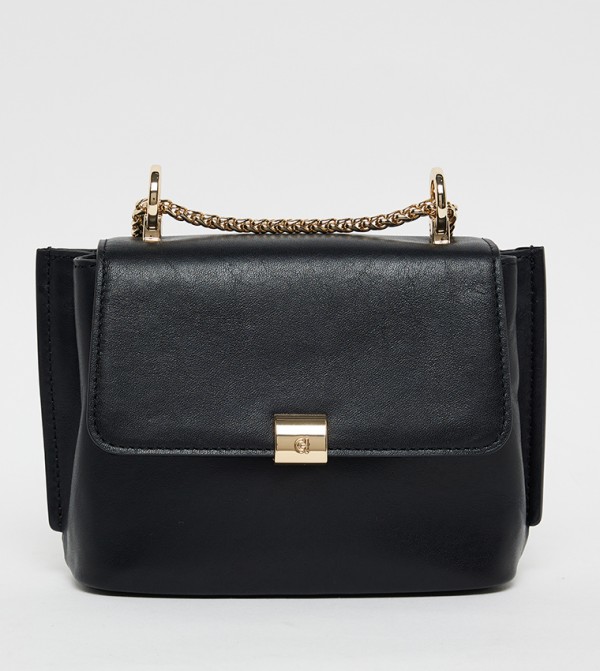 Logo Detail Convertible Crossbody Bag