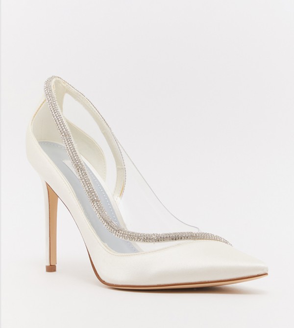 Stone Embellished Pumps