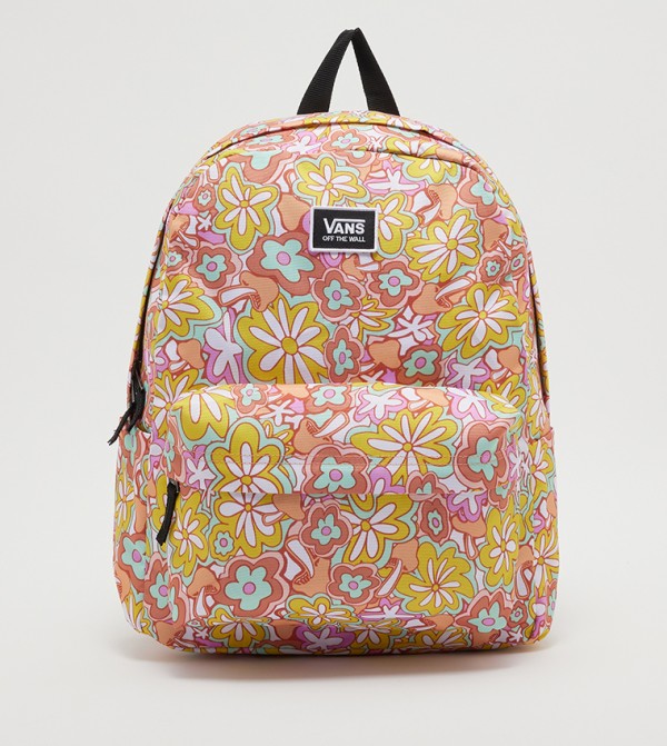 Vans off the 2024 wall backpack floral