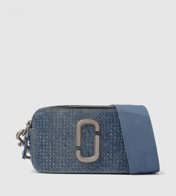 Snapshot Denim Crossbody Bag