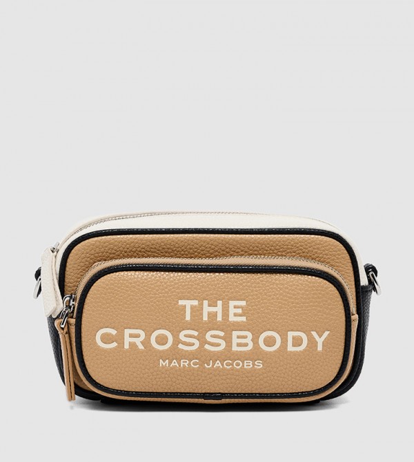 Typography Printed Crossbody Bag