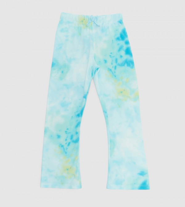 Buy The Children's Place Tie Dye Elastic Waist Flare Pants In