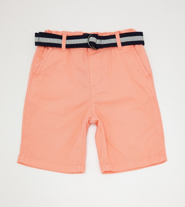 Boys orange clearance chino shorts