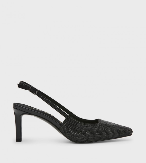 AKROSEL-C Embellished Slingback Pumps