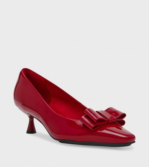 AKTHERESA Bow Detail Pumps