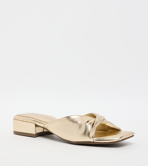 LORENA Low Block Heel Sandals