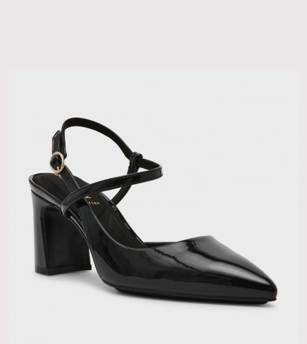 BLISS Pointed Toe Slingback Pumps