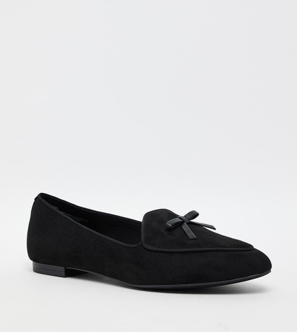 TOWN Bow Detail Loafers