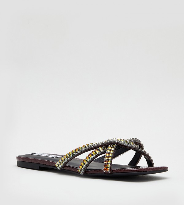 Steve madden women's hot sale cache flat sandal