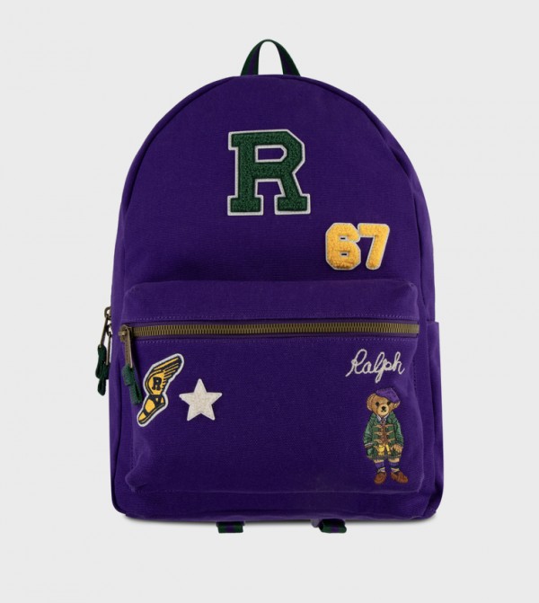RLAN Embroidered Zippered Backpack