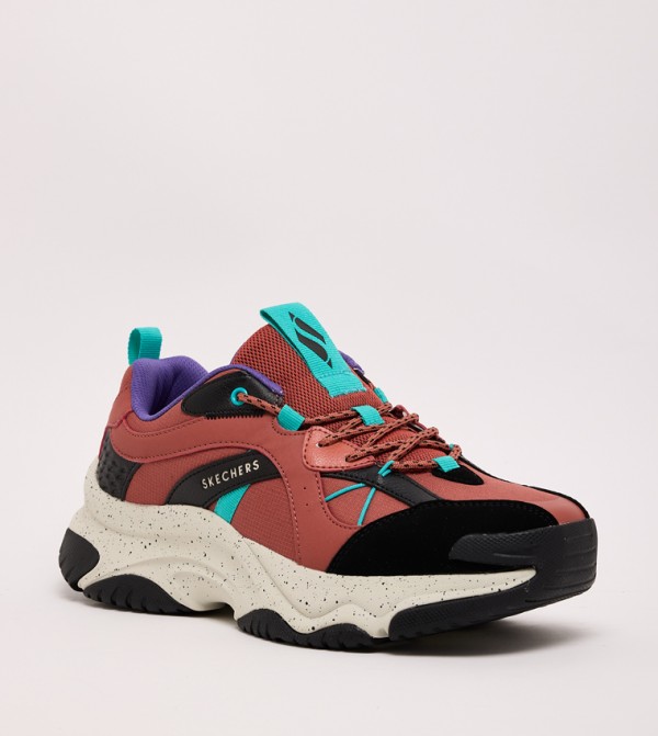 MOONHIKER Color Block Chunky Sneakers