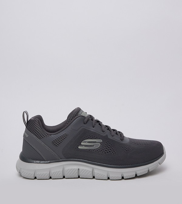 TRACK Logo Detail Running Shoes