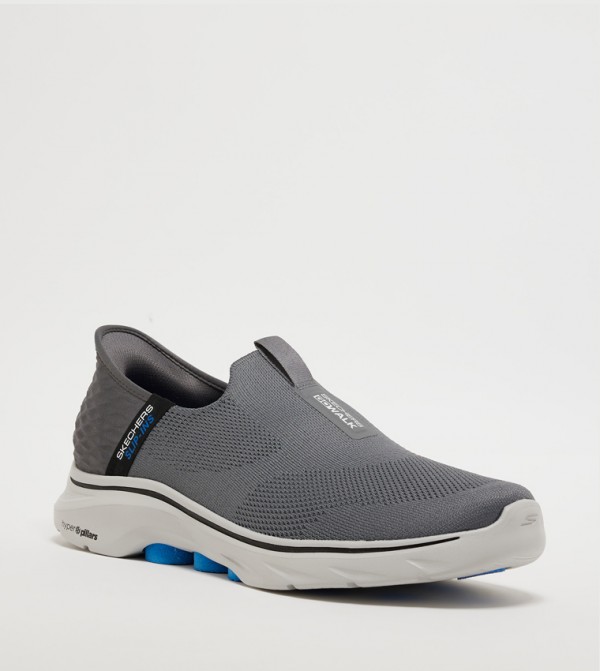 GO WALK  Logo Detail Knitted Walking Shoes