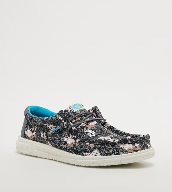 WALLY Printed Slip-On Shoes