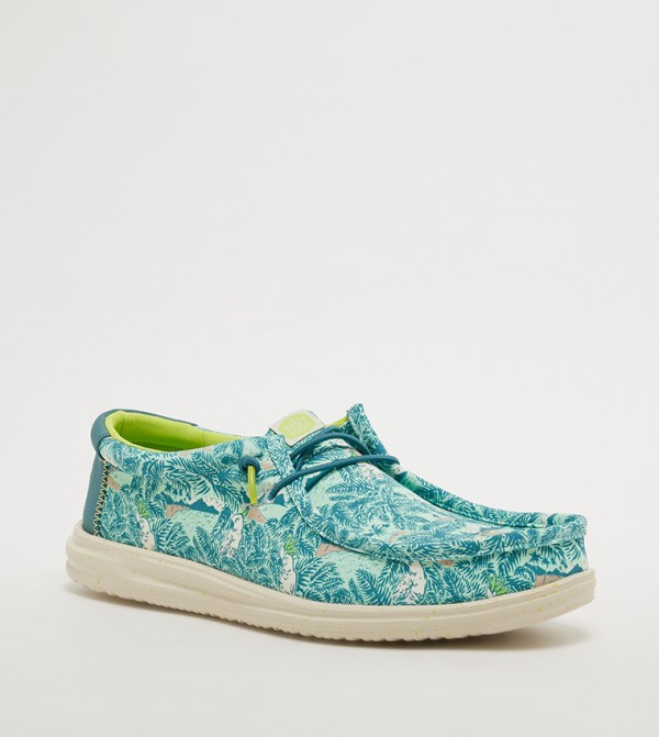 WALLY Printed Slip-On Shoes