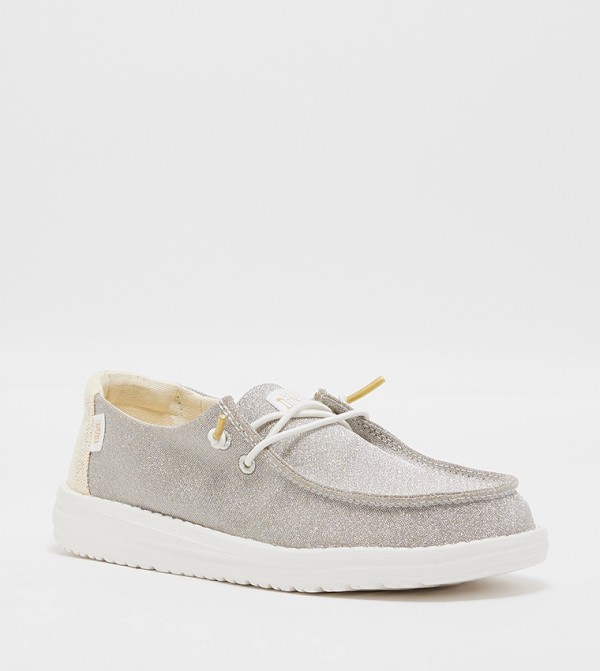 WENDY Metallic Slip-On Casual Shoes