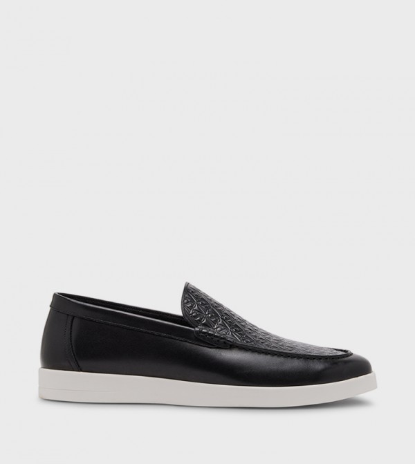 MARSDEN Logo Detail Loafers
