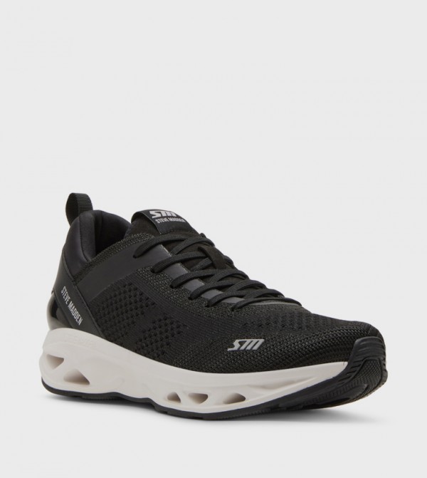 SUCCESSION Lace-Up Runner Sneakers