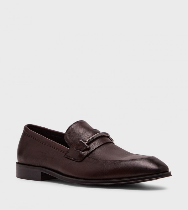 BARTTON Metal Accent Formal Slip-On Shoes
