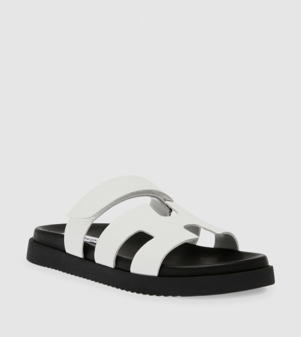 MAYVEN-CN Cut-Out Flatform Sandals