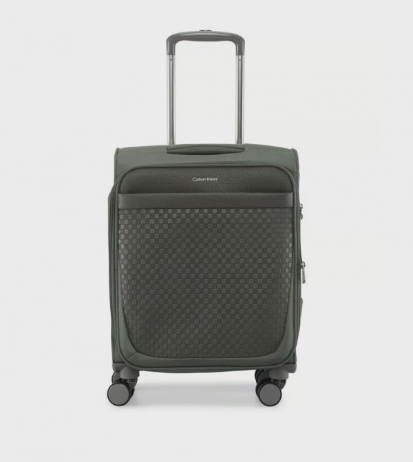 Check-In Small Textured Trolley Bag, 37cm