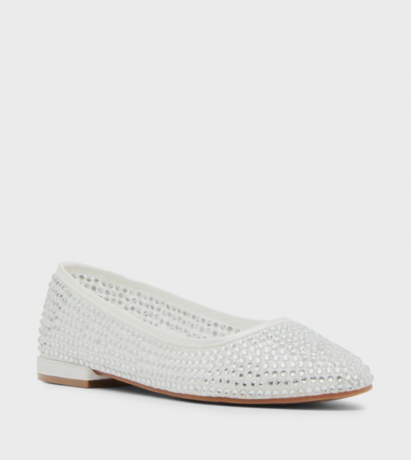 PRICELLESS Embellished Ballerinas