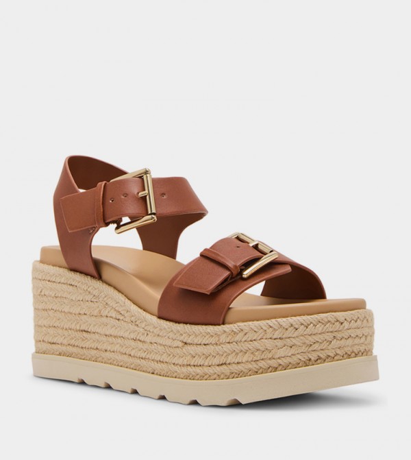 RADNER Open Toe Wedge Sandals