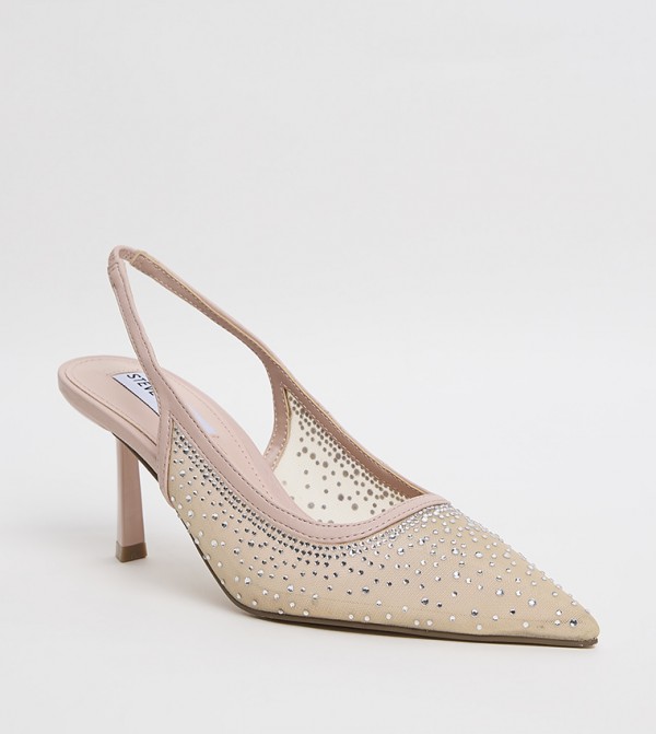 BERRY Embellished Slingback Pumps