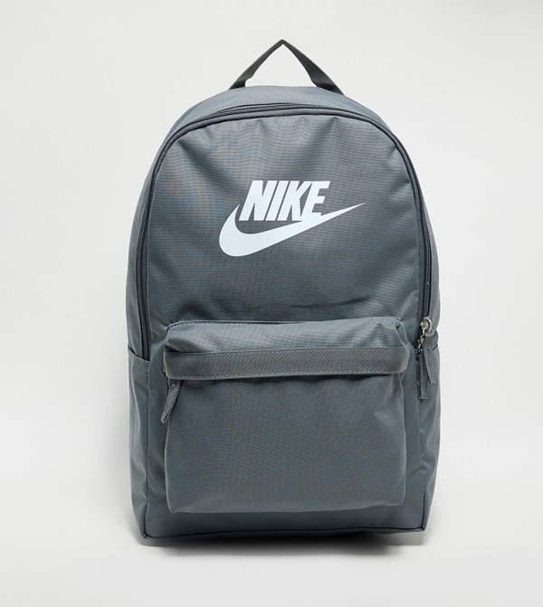 HERITAGE Logo Printed Front Pocket Backpack