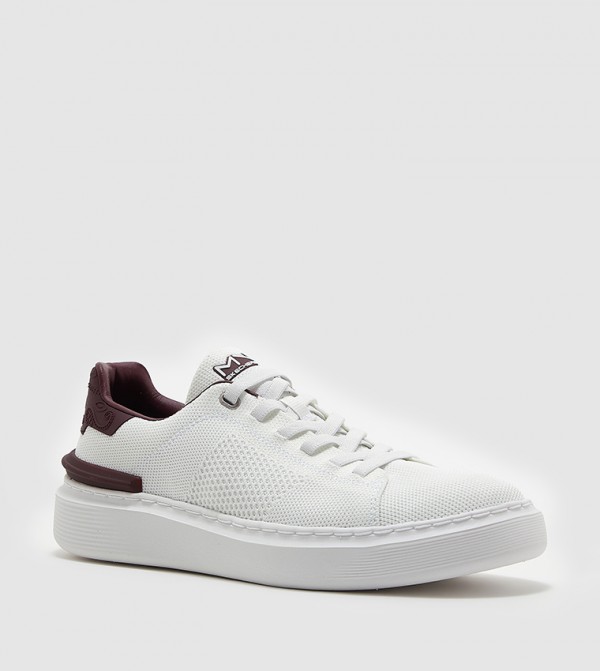 RECORD 2.0 Knitted Lace-Up Shoes