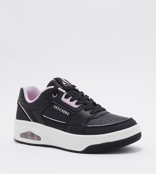 UNO COURT Logo Detail Sneakers