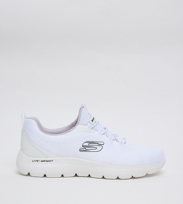 SUMMITS Logo Printed Slip-On Shoes