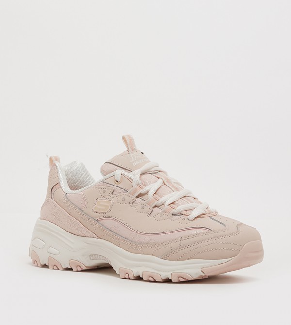 Logo Printed Lace-Up Sneakers