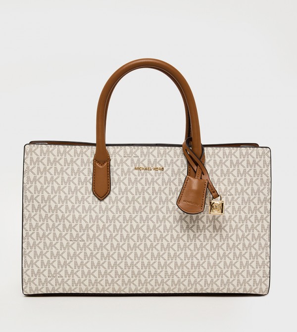 SCARLETT Logo Monogram Satchel Bag