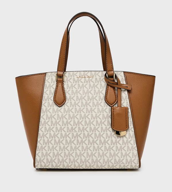 TARYN Monogram Patterned Tote Bag