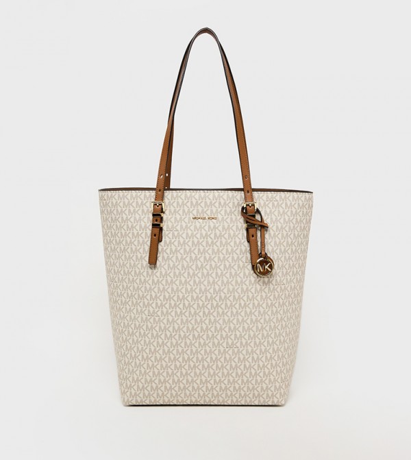 QUINN Logo Monogram Tote Bag