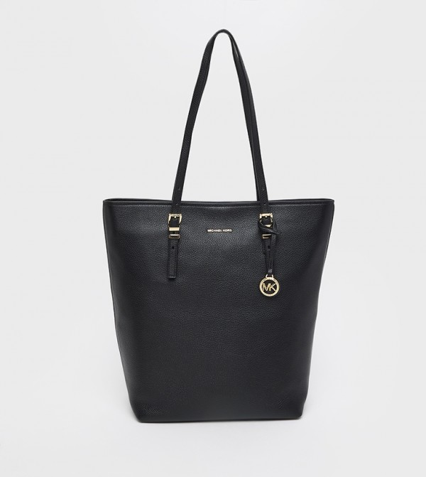 QUINN Logo Detail Tote Bag