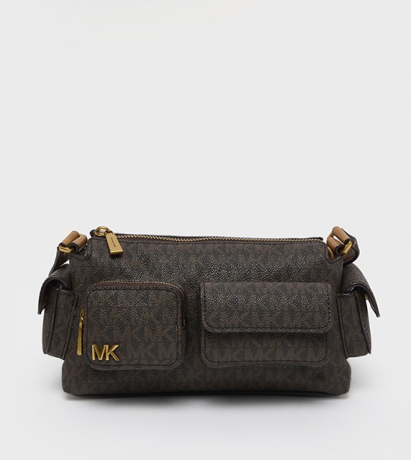 DAKOTA Logo Monogram Crossbody Bag