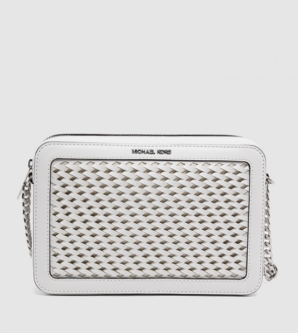JET SET ITEM Braided Crossbody Bag
