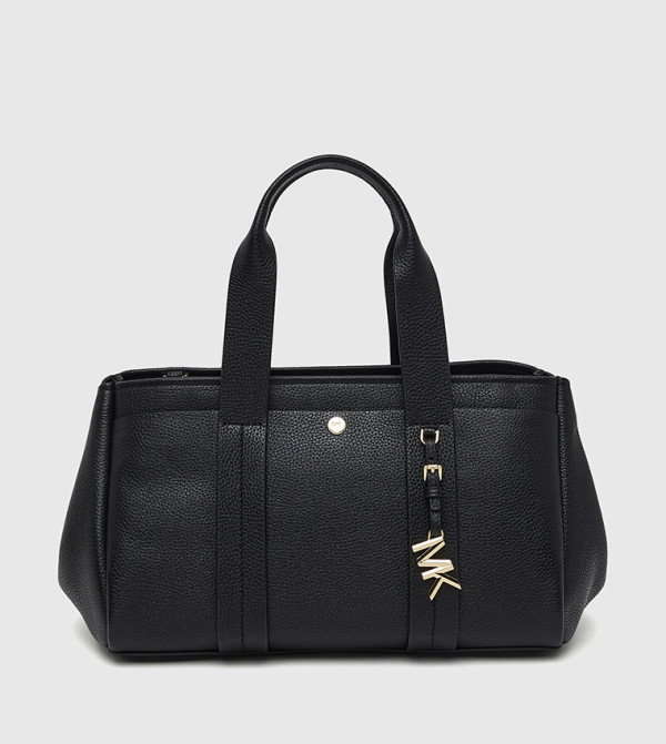 ROMEE Textured Zip Closure Handheld Bag