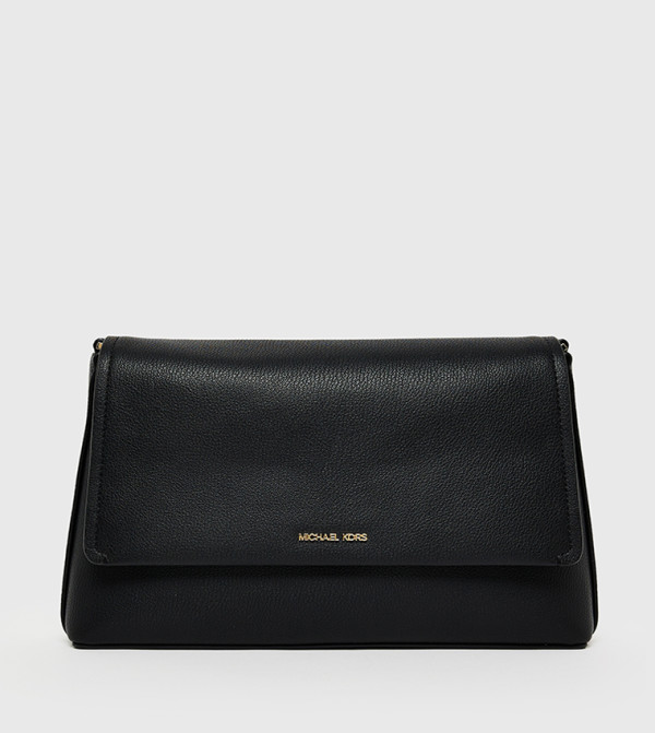 NESSA Logo Detail Shoulder Bag