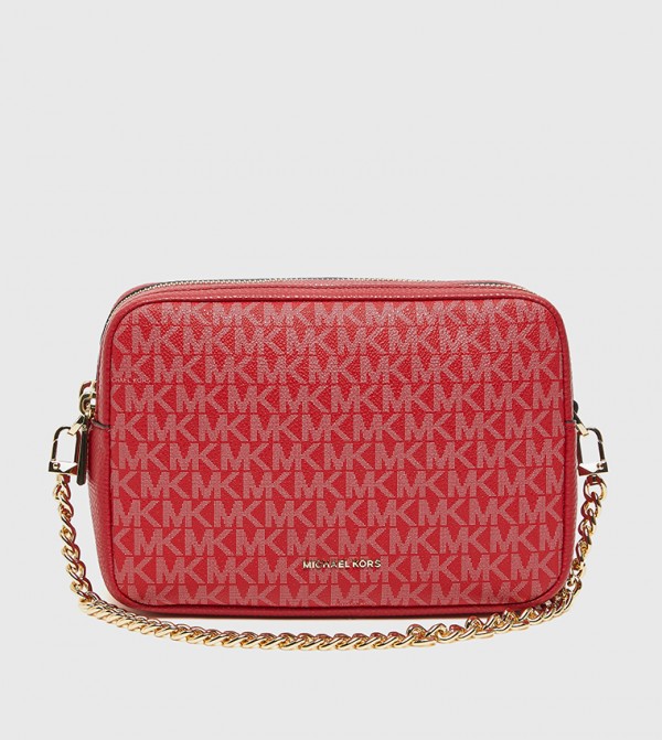 BRYANT Monogram Patterned Chain Link Camera Bag