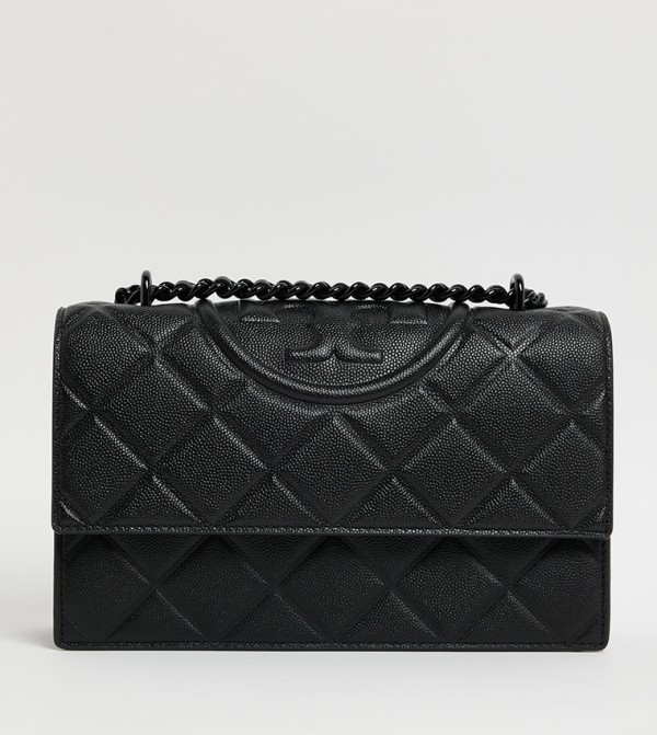 FLEMING Quilted Flap Convertible Shoulder Bag
