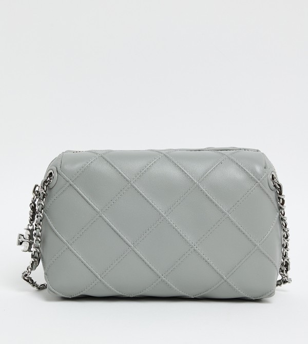 FLEMING Textured Crossbody Bag