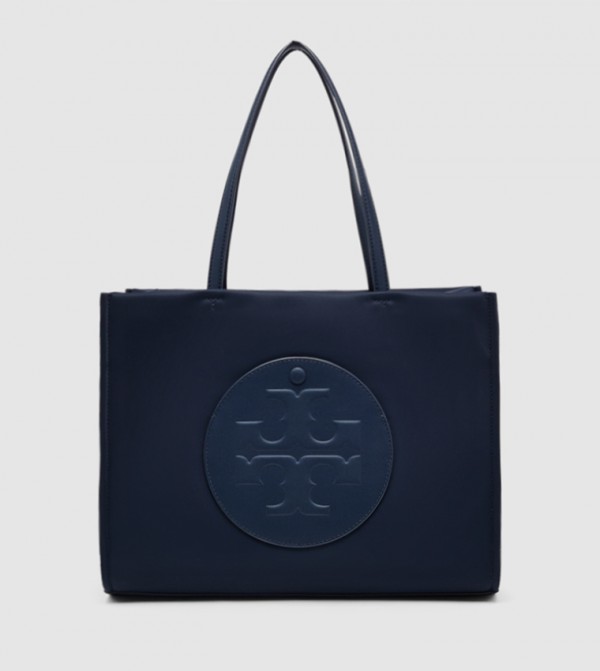 ELLA Monogram Detail Tote Bag