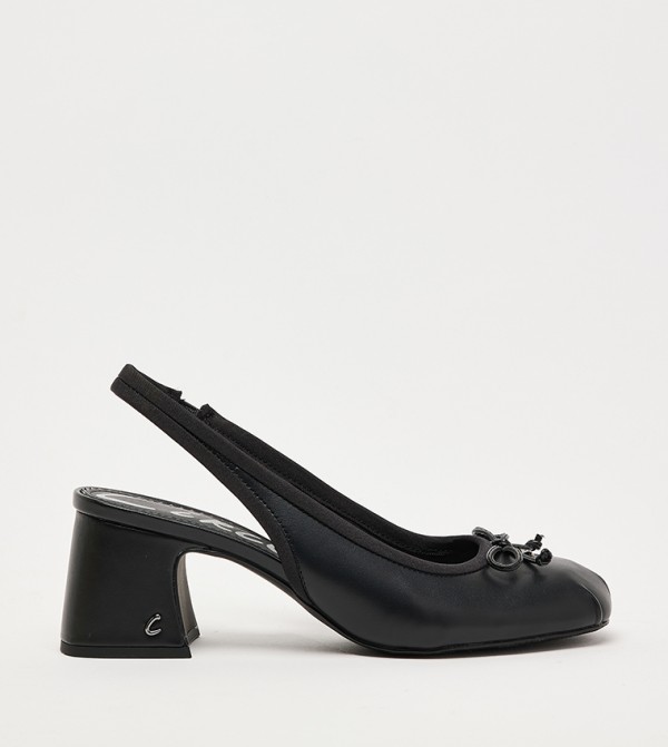 DIANE Block Heel Slingback Pumps