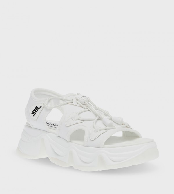 CHIVALRY Velcro Closure Comfort Sandals